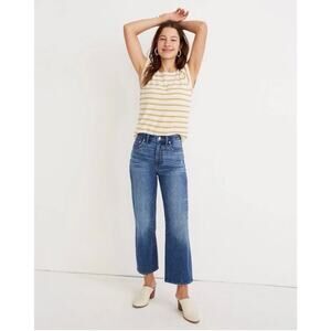 Madewell Slim-Wide Leg Crop